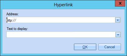 Hyperlink properties
