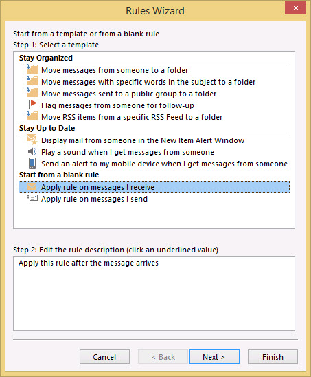 ignore in outlook for mac