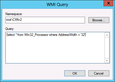 New WMI Query