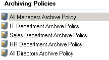 Policies List - View - Details