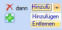 Hinzufügen oder entfernen