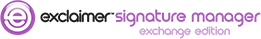 Signature Manager Exchange Edition