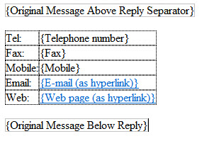 Contact block example