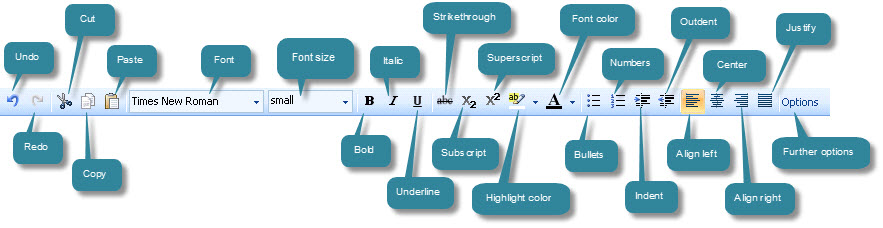 Policy tester toolbar