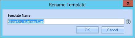 Rename template
