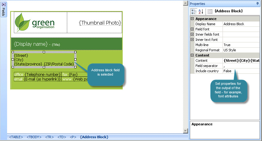 Field example