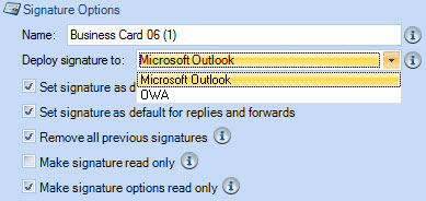 Microsoft Outlook or OWA