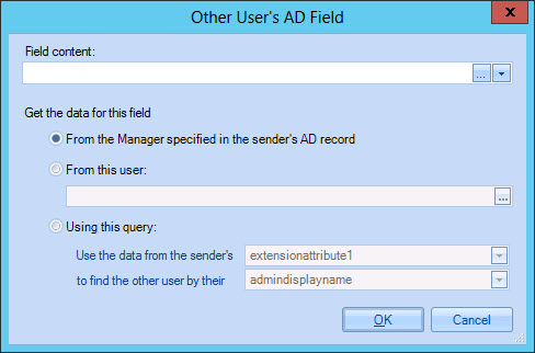 Other user's AD field